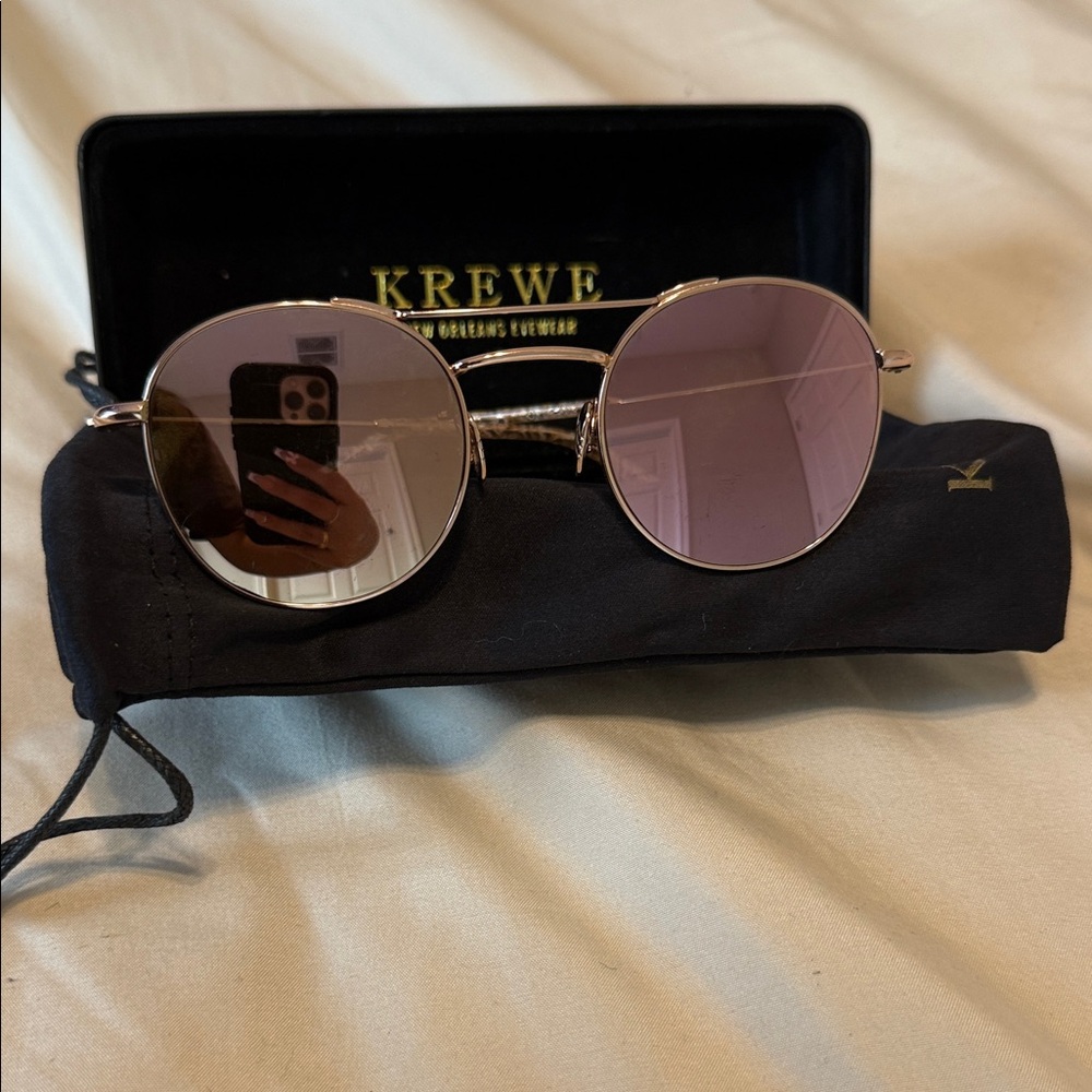 KREWE Women's Sunglasses - Rose Gold